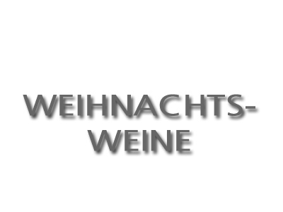 Weihnachtsweine