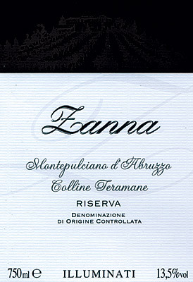 Montepulciano Riserva Zanna 1998 Doppelmagnum - 3 Ltr. (Illuminati)