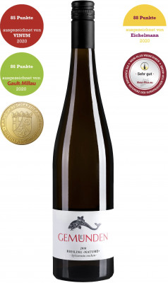 Riesling Nature trocken (Weingut Gemünden) Weisswein aus der Nahe