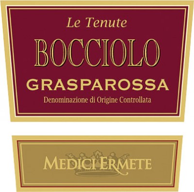 Preview: Lambrusco Grasparossa dolce "Bocciolo" (Medici)