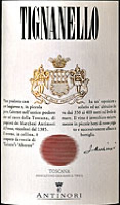 Tignanello 1993 Marchesi Antinori Toscana Rosso (Antinori)