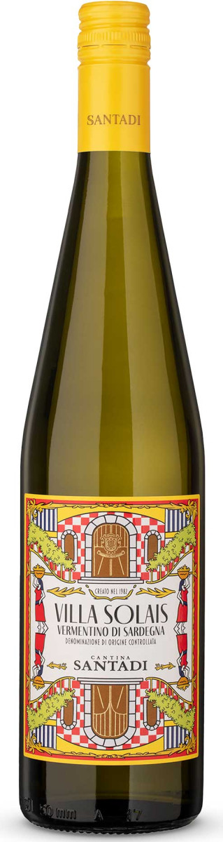 Vermentino di Sardegna DOC Villa Solais 2025 – Cantina Santadi