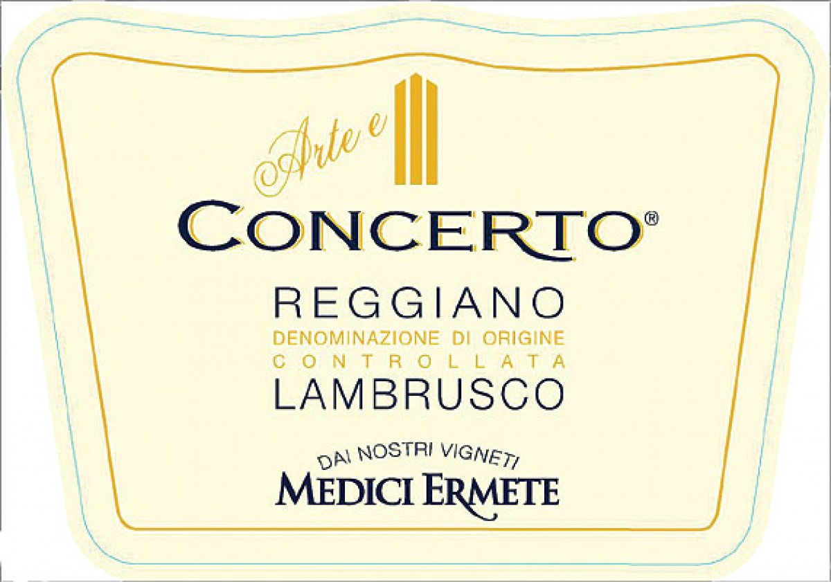 Lambrusco Reggiano Secco "Concerto" (Medici)
