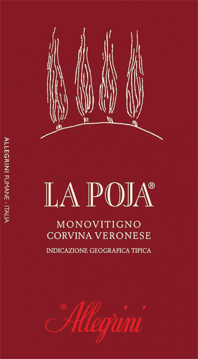 La Poja 1992 Monovitigno Corvina Veronese (Allegrini)